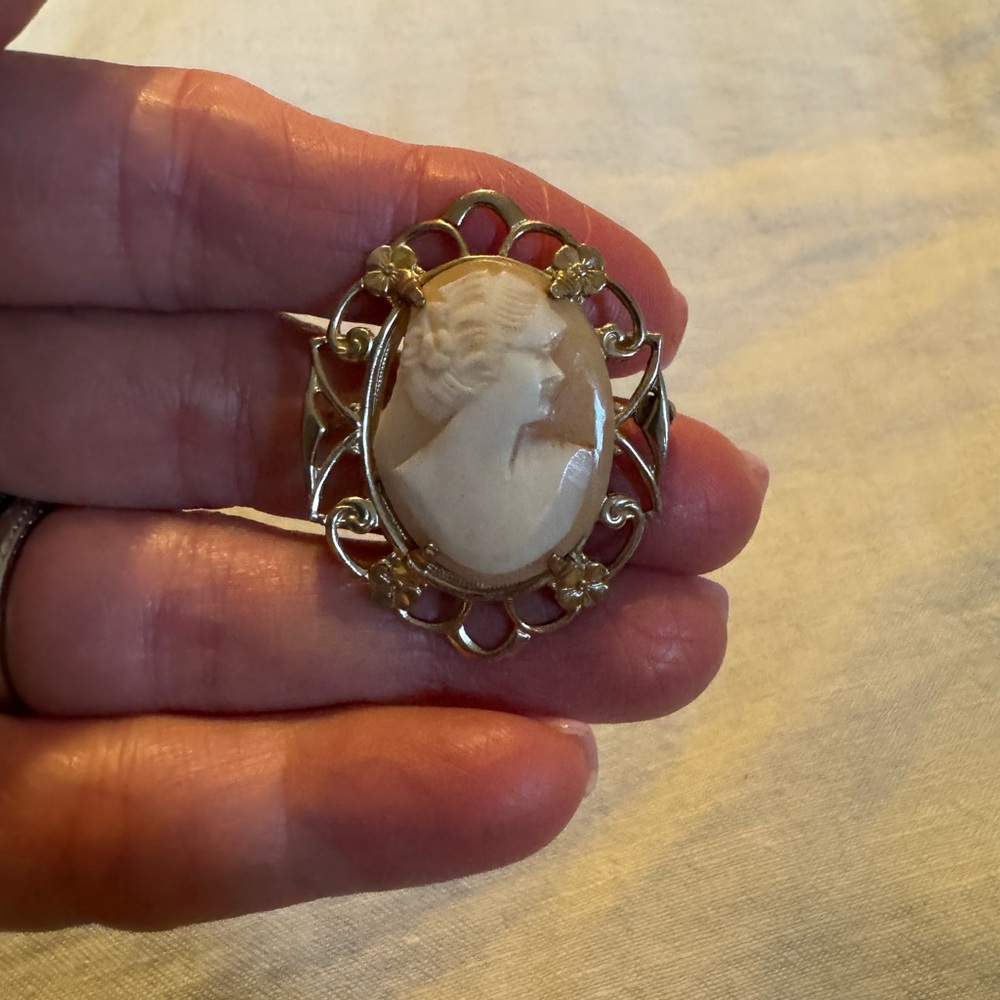 Cameo Brooch